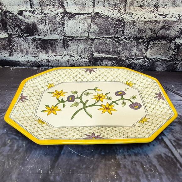 Vintage Hand Painted Ceramic Tureen with underplate by Lis Ceramica - Picture 9 of 11